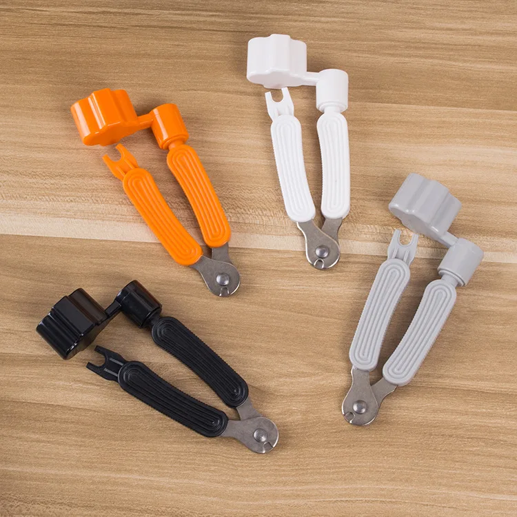 Wholesale Cheapest price 3 In 1 Guitar Peg String Winder + String Pin + String Cutter Guitar Tool Set Multifunction Guitar Acces
