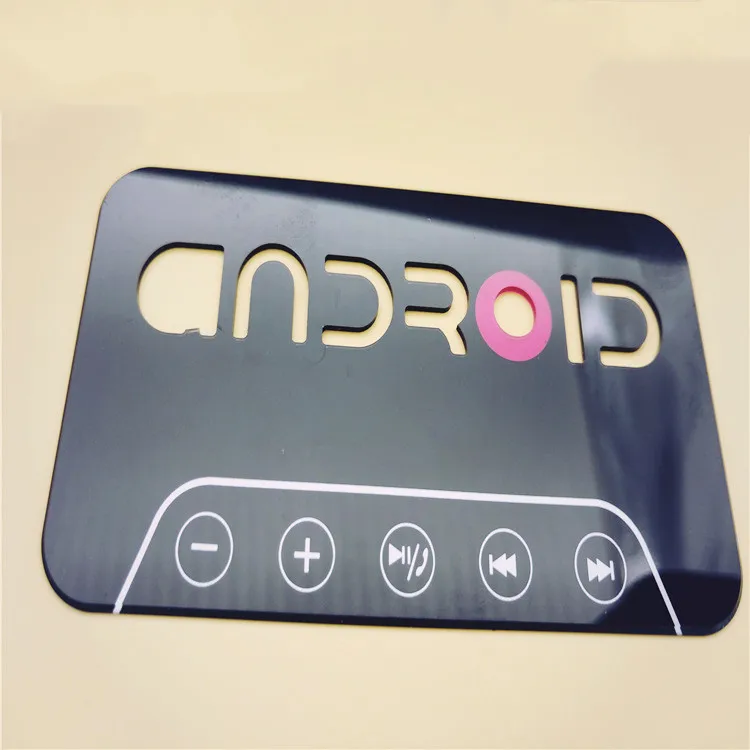 Acrylic Electronic Smart Household Appliances Touch Panel Screen Printed PMMA