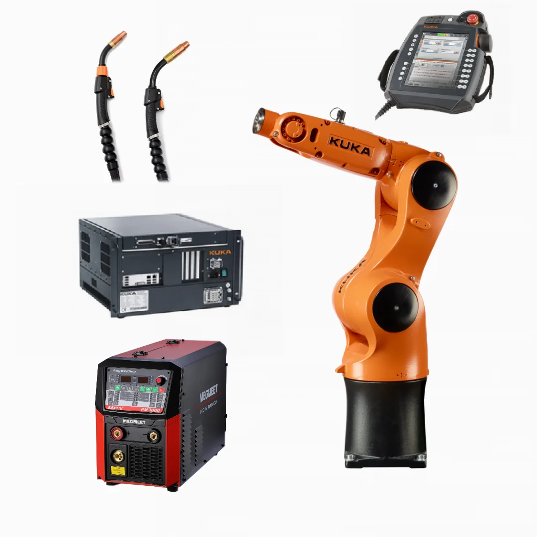 KUKA промышленная рука робота 6 осей с роботом сварочным аппаратом для MIG MAG ARC автоматический сварочный робот-манипулятор
