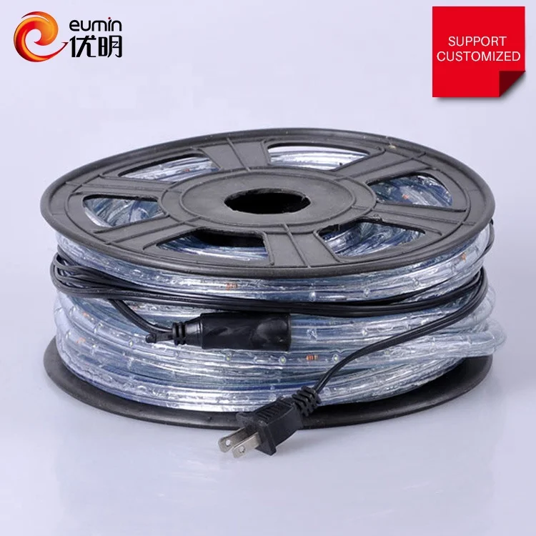  Рождественское украшение 13 мм светодиодная веревка высокой яркости