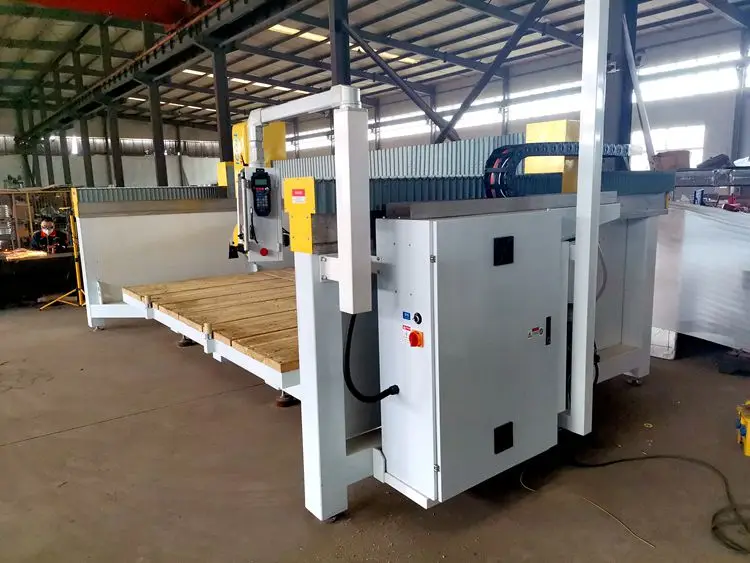  ICON400 5 axis CNC станок для резки камня мостового типа гранита мрамора countertop