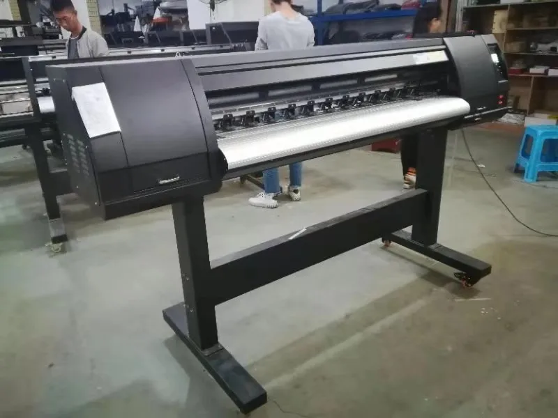 small digital eco solvent inkjet vinyl printer 1.3m printer