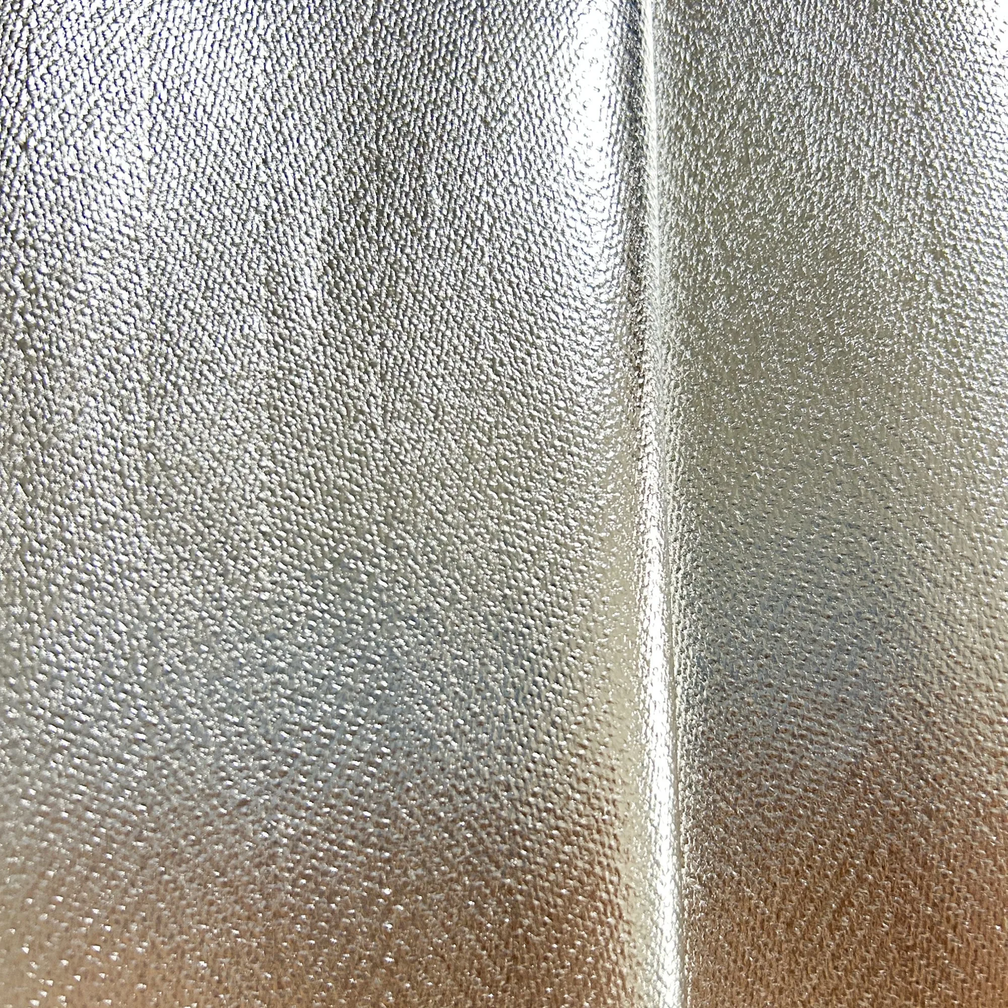 High Temperature Fire Retardant Aluminum Film Coated Aramid Fabric Heat Radiation aluminized fabric For Welding Clothing