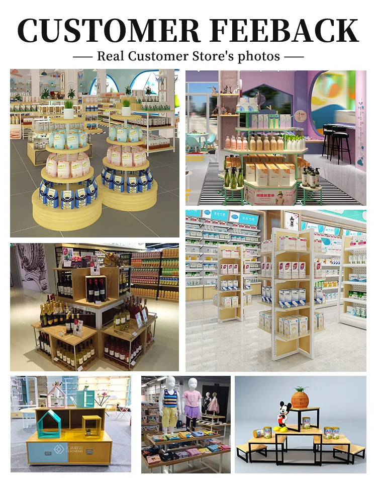 Meicheng Supermarket Retail Display Racks Promotional Display Round Product Display Stand