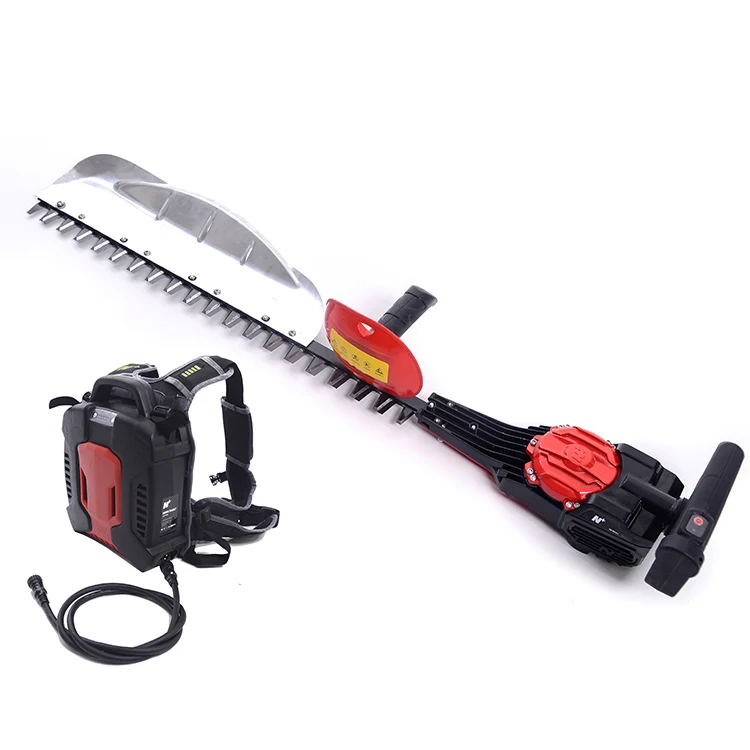 One single blade hedge trimmer 36V brush-les iron-less disc motor garden tool