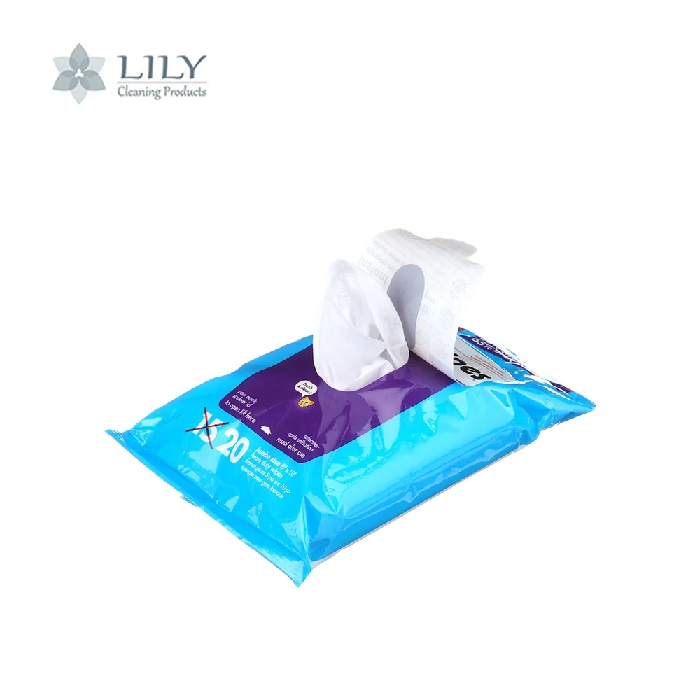 Private Label Wet Water Wipes Custom Logo Disposable Non-woven Organic Tissue Cleaning Pet Wipes tooth paw ear