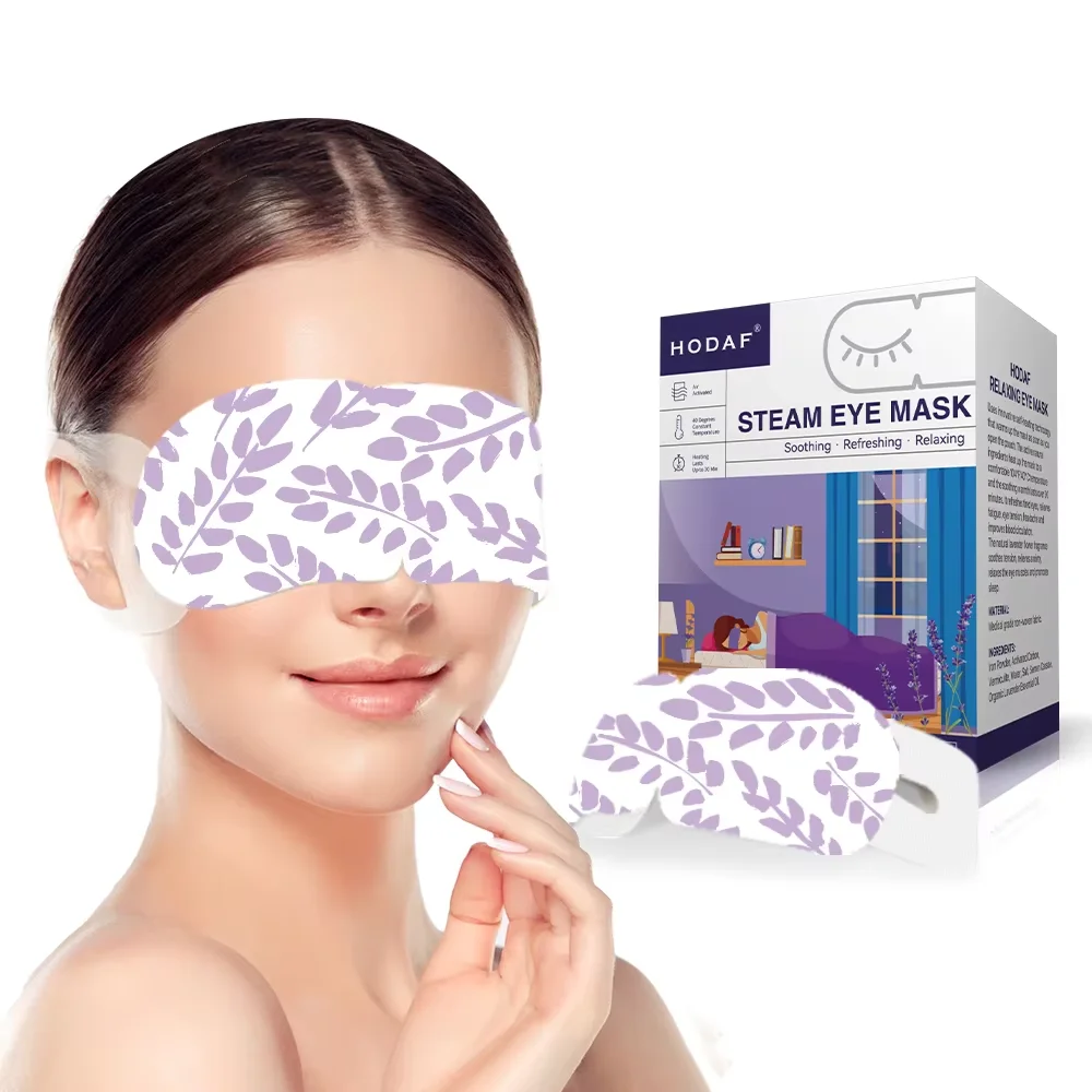 12 Packs Steam Eye Mask, Warm Compress for Eyes, Self Heating Disposal Eye Mask Comfortable Sleep Mask for Home, Office, Travel