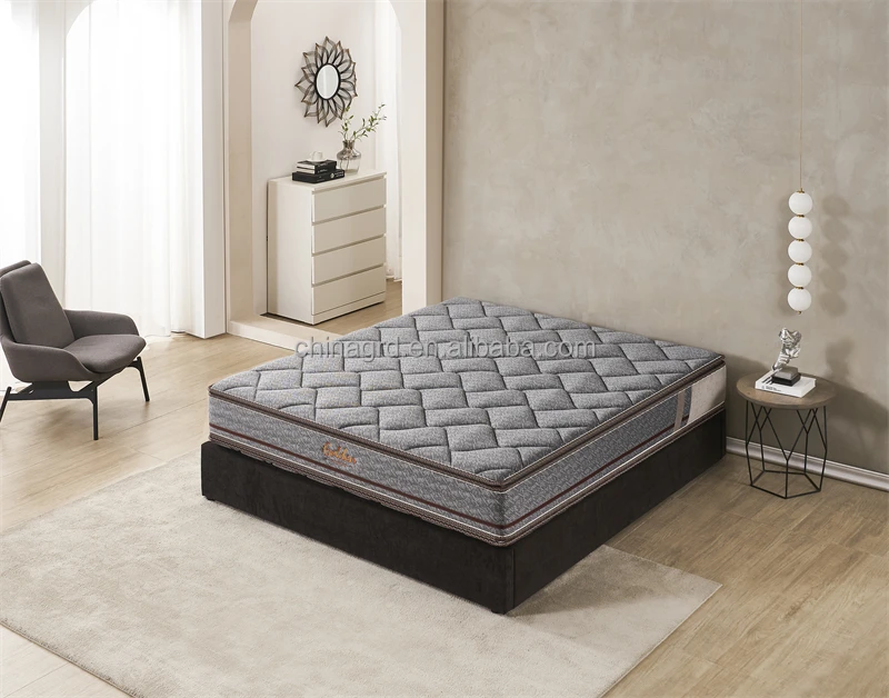 Китай хорошие матрасы из натурального латекса с эффектом памяти для кроватей гипоаллергенные Пружинные размера «King-Size»