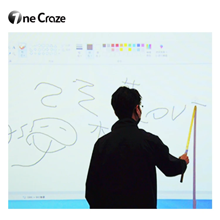 Портативная интерактивная доска настенная проекционная игра умная Multi Pen Touch 40-185 дюймов цены