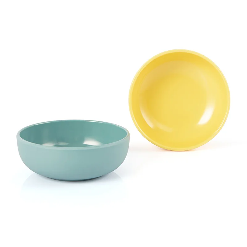 Custom Non-Slip Unbreakable Melamine Ice Cream Bowl Set Of 6 Assorted Colours Perfect For Mixing Serving Or Storing