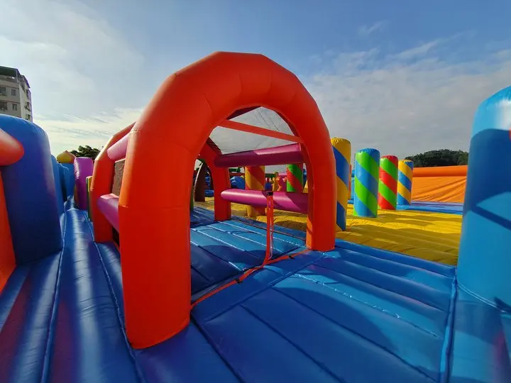 Fun Entertainment Large Outdoor Commercial Amusement Inflatable Park