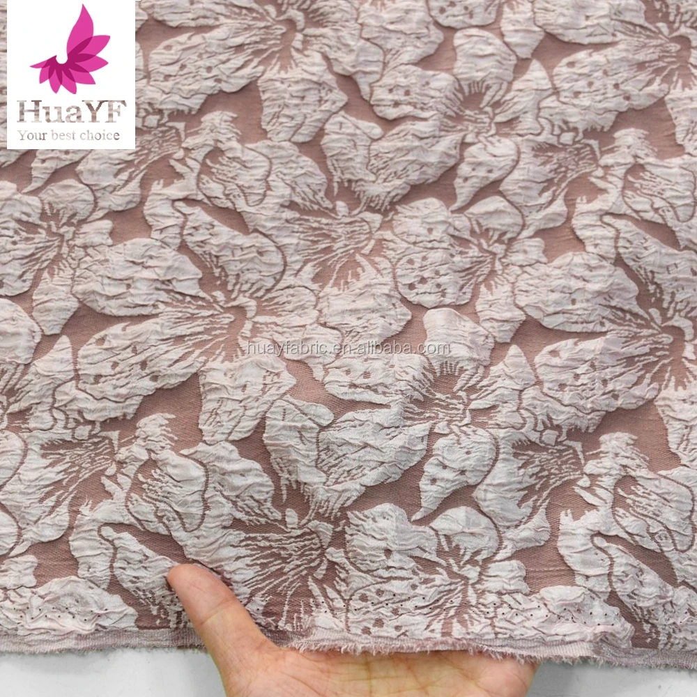 Высококачественный материал и вышитый узор жаккардовые парчовые дизайнерские свадебные платья ткань готов к отправке