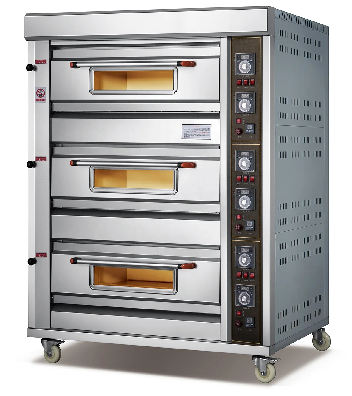 Commercial Industrial Stainless Steel Gas  Steam  Pizza Bakery Bread Baking Deck Oven prices