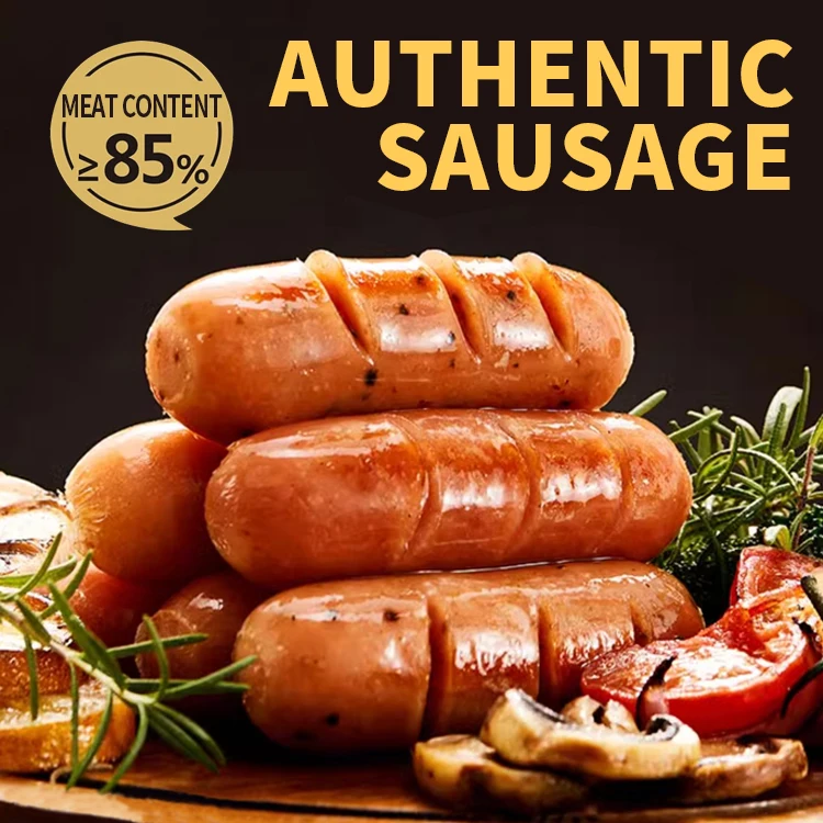 Chinese Traditional Food Snacks Spicy Sausage Meat Sausage Black Pepper Flavor Authentic Sausage