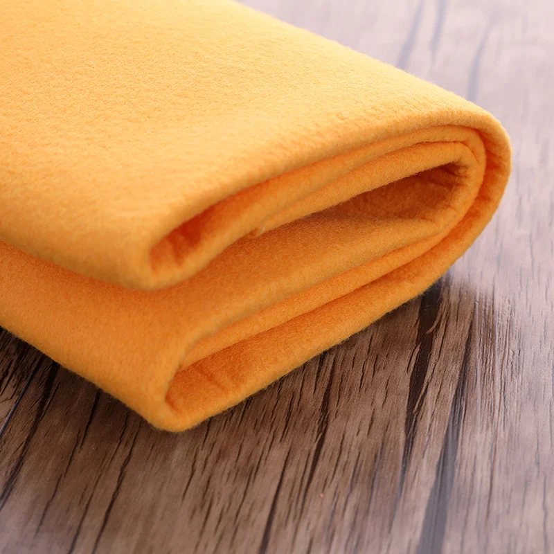 Super Absorbent Orange Color Cleaning Product Germany Needle Punched Nonwoven Shamwow