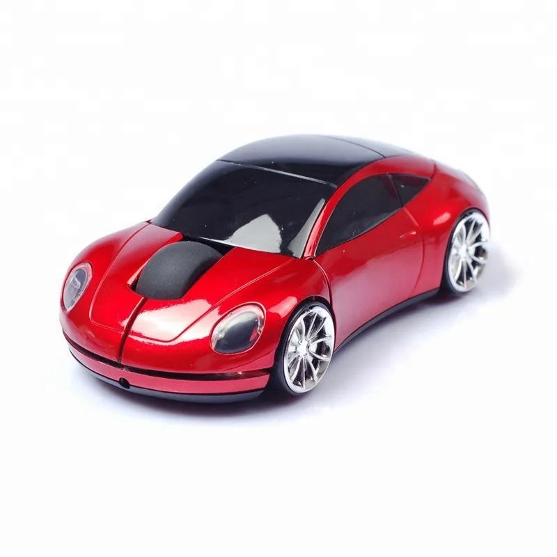 Hot Selling Adorable Design Car Shape 1200DPI 3D Optical 2.4Ghz MIni Slim Wireless Optical Mouse