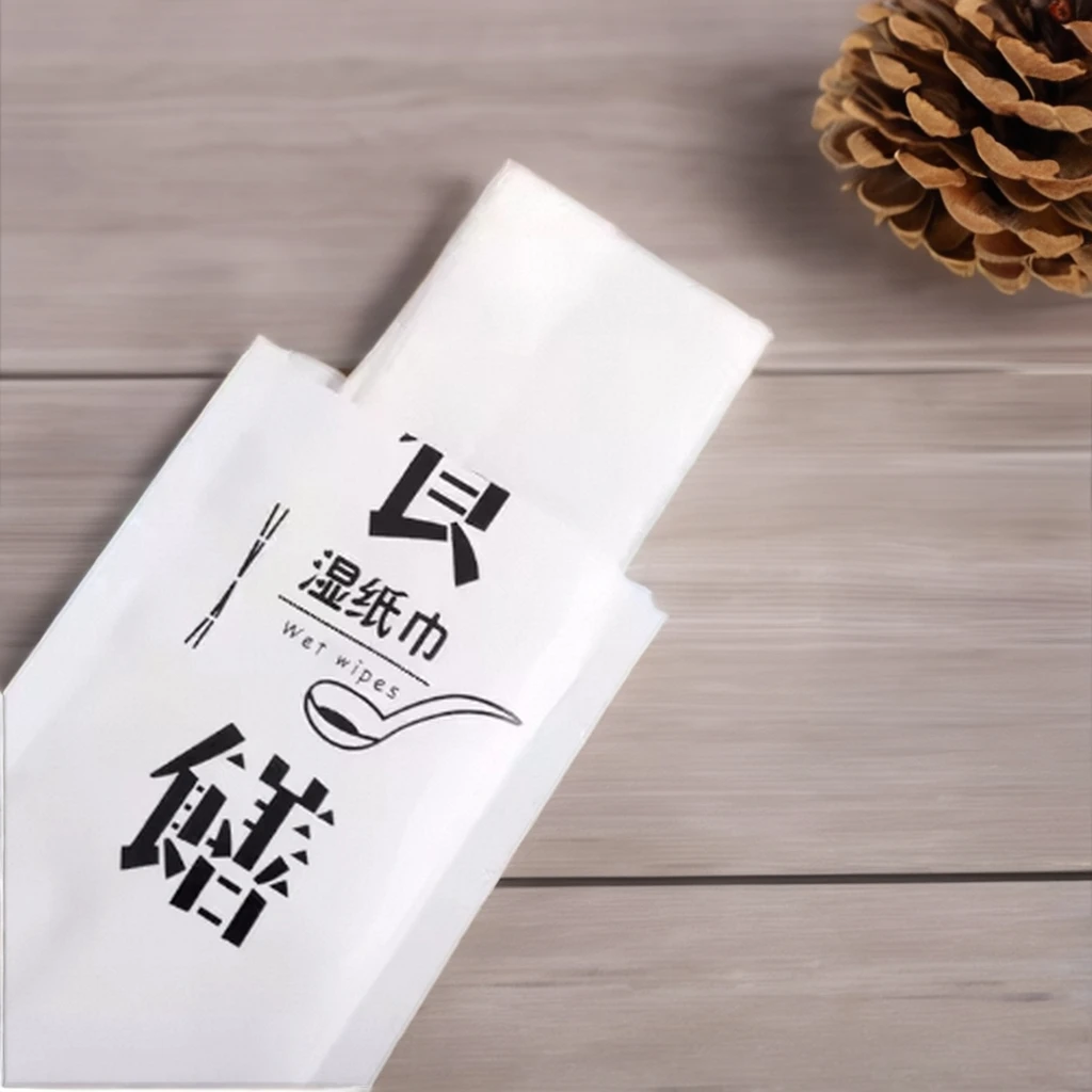 latest single-piece individually packaged non-woven disposable clean reusable skin-friendly safe and harmless wet wipes