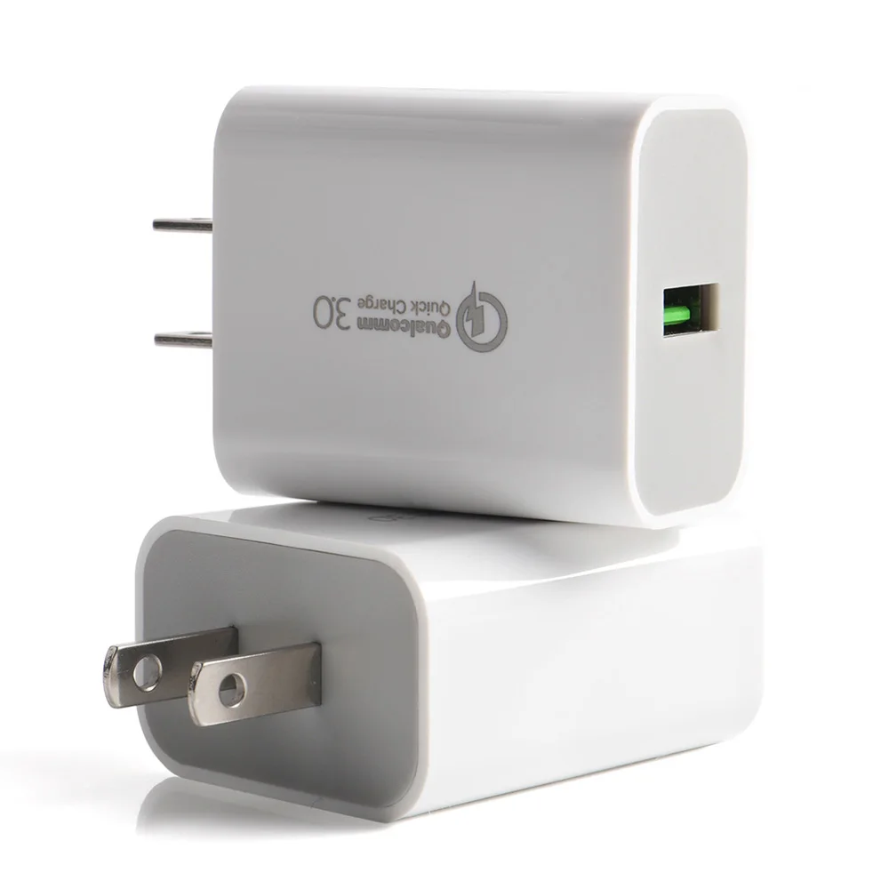  BESCOM fast charger 18W 3A QC 3.0 USB Charger Quick Charge QC3.0 Wall Adapter EU / US Plug Mobile