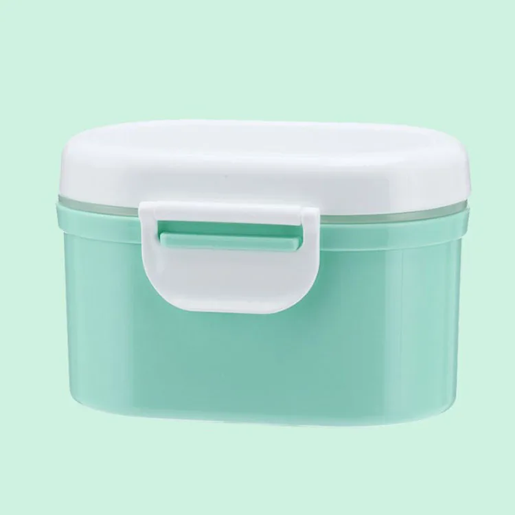 New small baby 400 ML baby snack dustproof storage box baby storage box food milk powder