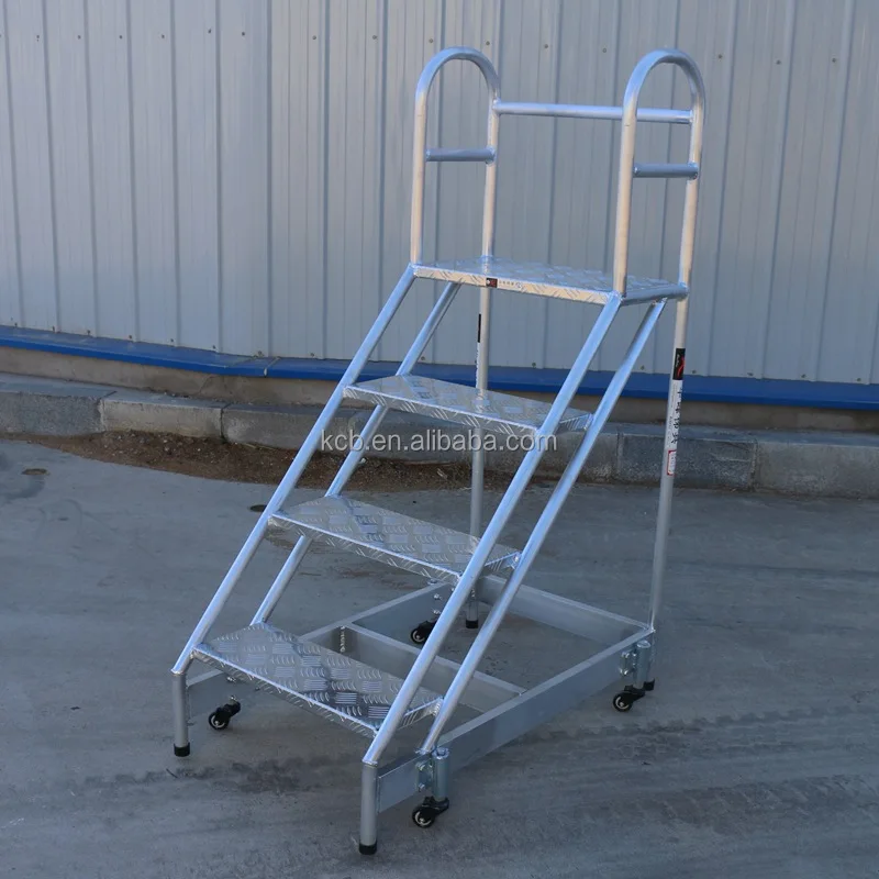 Переносная Рабочая лестница из алюминиевого сплава, ступенчатая лестница, промышленная ступенчатая мастерская, безопасная Педальная лестница для скалолазания