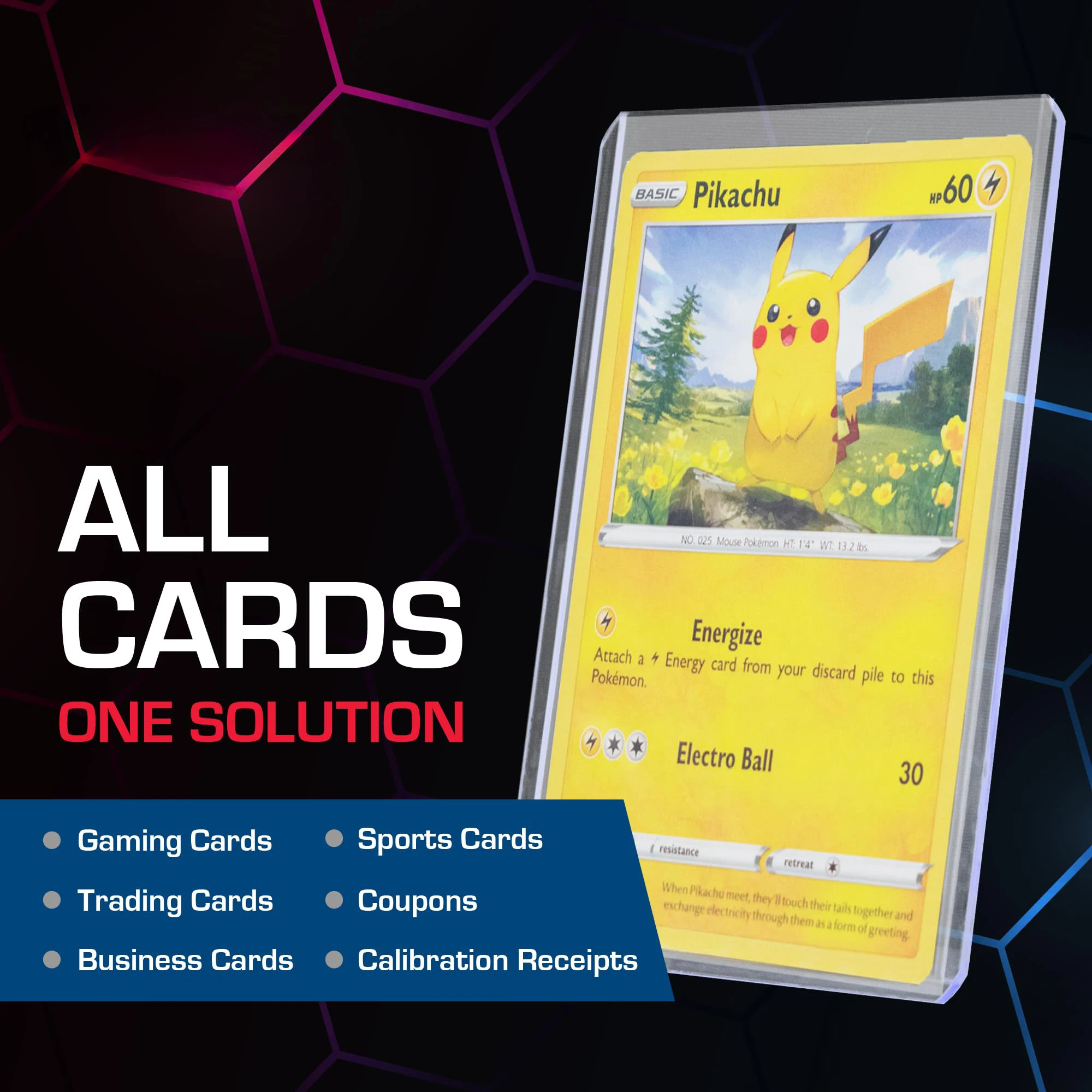 3x4 Topload Card Holder Rigid PVC Trading Card Protection For Baseball Football Trading Cards Pokémon MTG