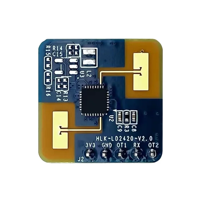 Factory Sale 24G HLK-LD2420 ISM Band Low Consumption Intelligent Human Body Sensor Radar Module High Sensitivity Mini Smart Home