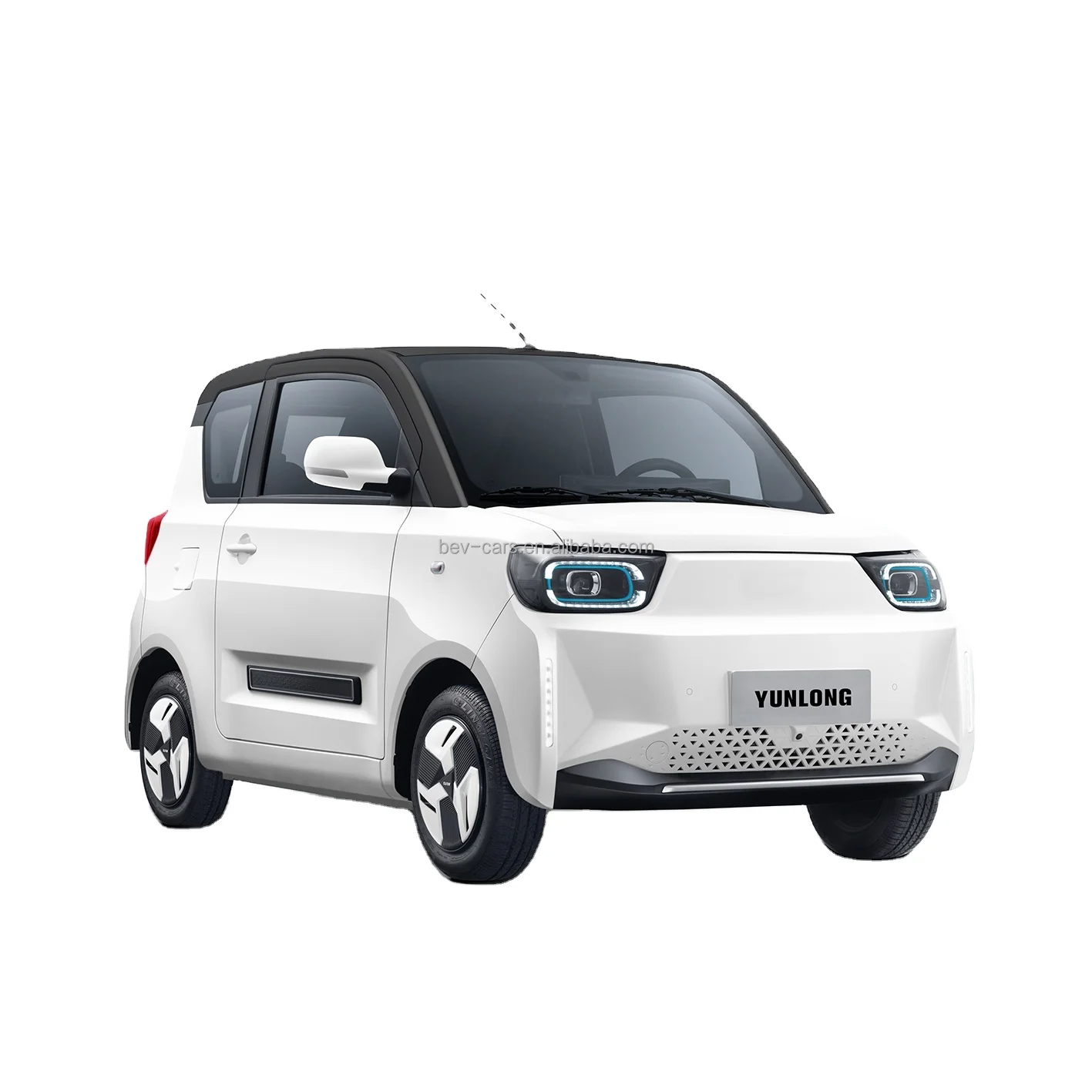 4-Seater EEC L7E Electric City Car with 4 Wheels102.4V Iron Electric Scooter for Adults