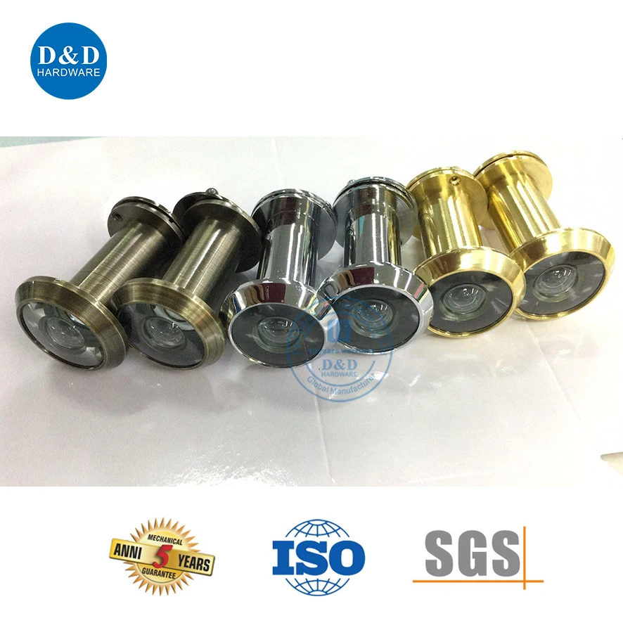 Finish Antique Brass and 180 Degree Door Spy Eye Hole Viewer For Hotel Office Home