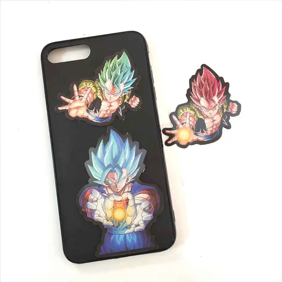 300designs Phone Stickers Wholesale Lenticular Motion Sticker for Mobile Phone Anime Demon Slayer Mobile Phone Anime