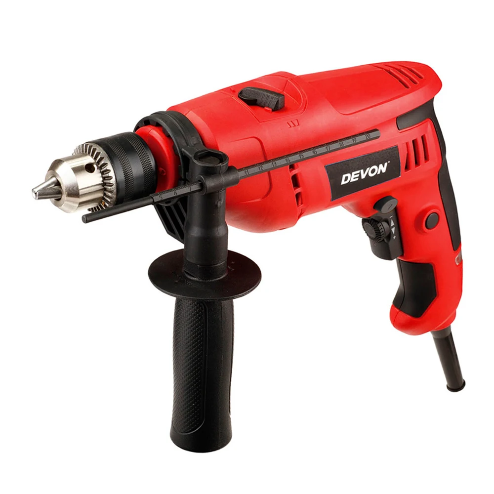 DEVON Electric Drill Impact Drill High Power In Drilling Screw Furniture Installation