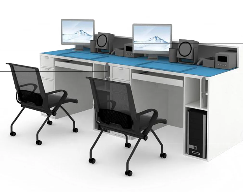 Chinese factory mobile phone shop good quality repairing workbench wood work table for mobile phone shop