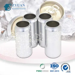 500ml Standard Cheap Price Customized Print Blank Empty Coke Aluminum Soda Soft Drink Can