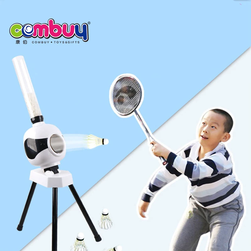 Automatic training pitcher kit ball badminton shuttlecock launcher