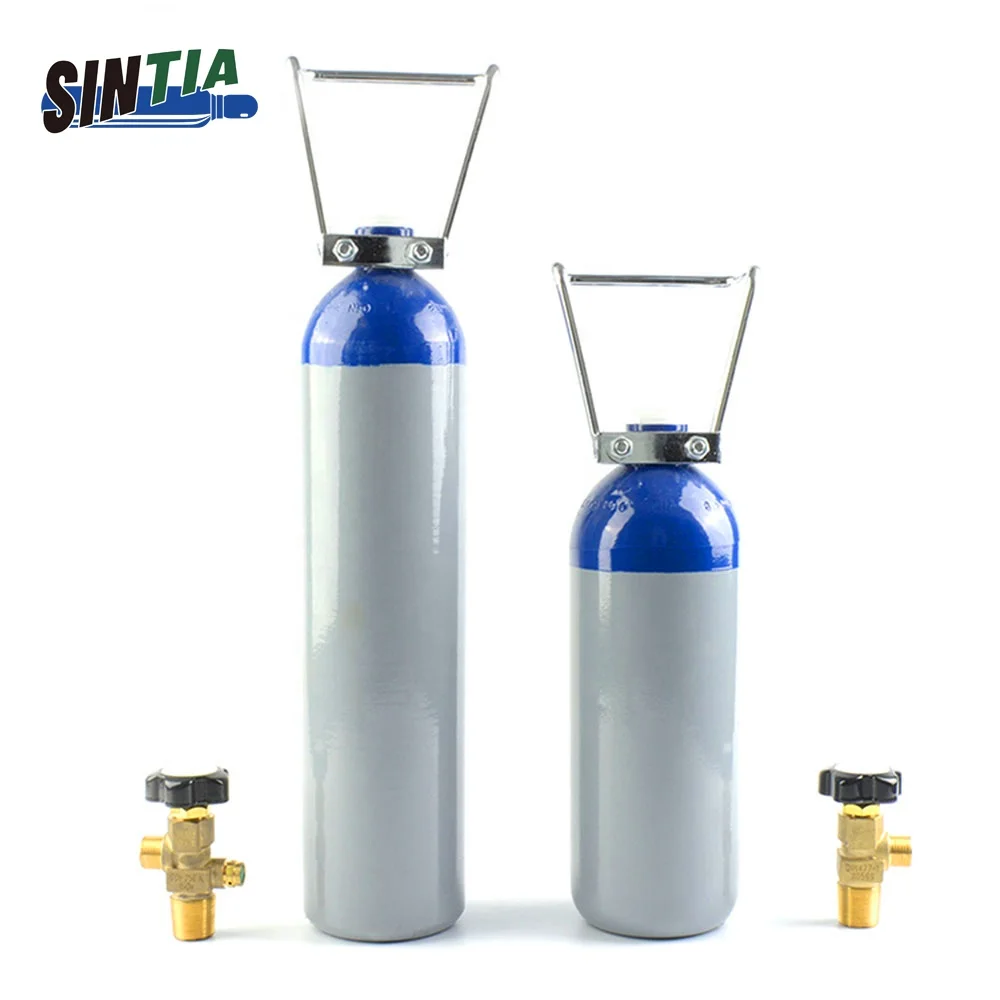 Oxygen Cylinder Gas Cylinder Medical 2.67L ISO9809-1 Oxygen Acetylene CO2 Cylinder Medical