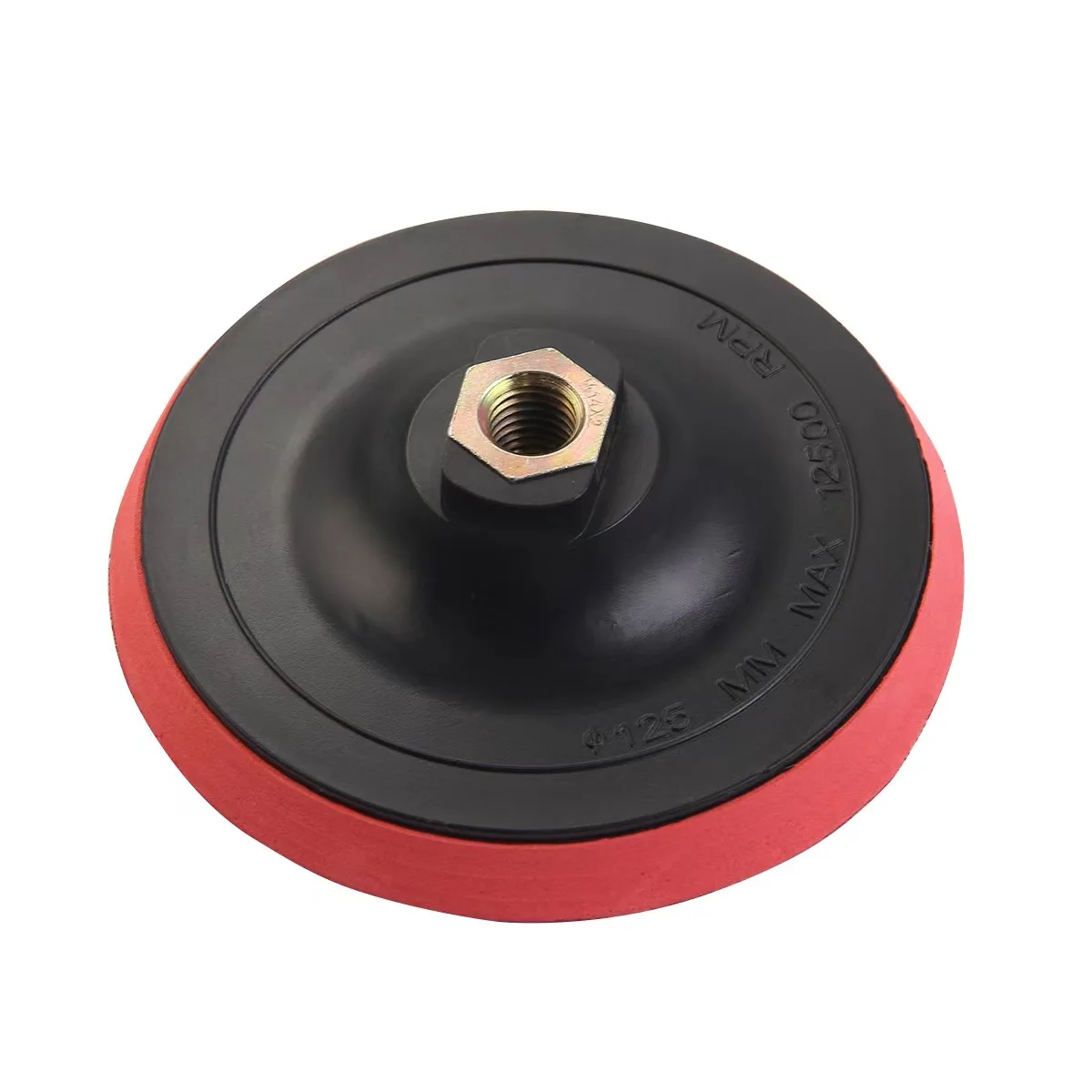 Rubber Foam Hook and Loop Adhesive Backing Plate Dual Action Car Polisher Backing Pad Use With Sandpaper