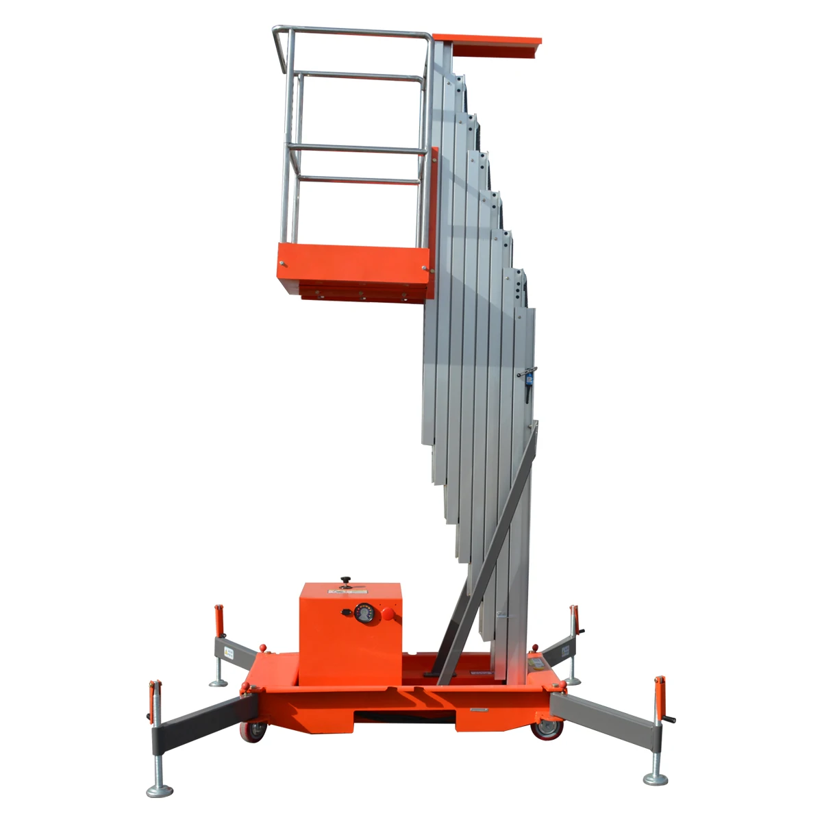 Aluminum Alloy Aerial Work Platform Small Size Light Weight Aluminum Alloy Portable Work Platform