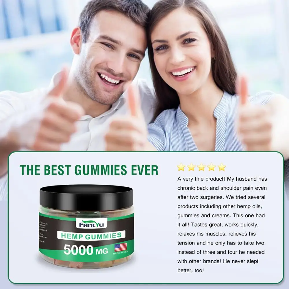 
Fancyli Pure American Hemp Gummy Private Label CBD Delta 8 Gummies Infused Hemp Oil Gummies ship from usa 