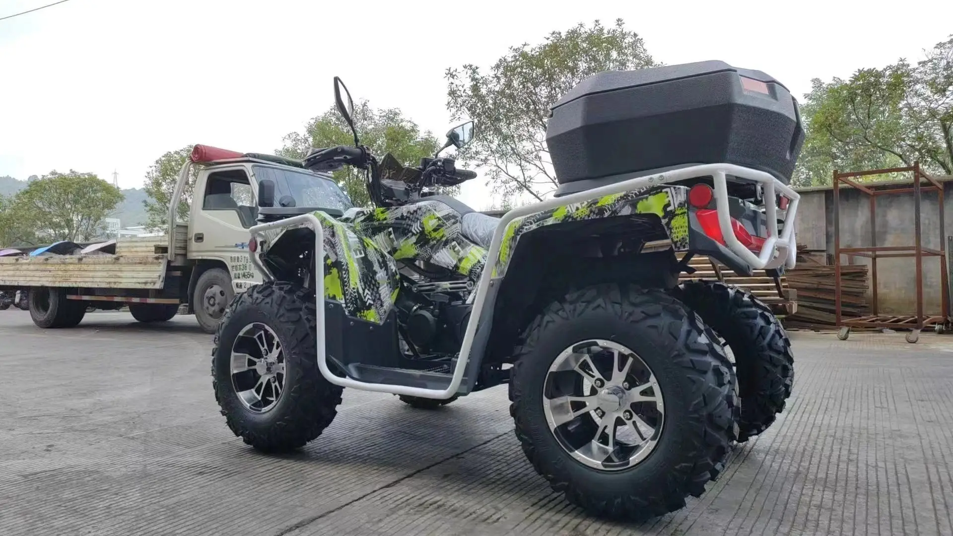 2024 Factory Direct Supply cheap ATV 300cc 2X4 Off-road Quad Bikes 4 wheel four wheeler with CE