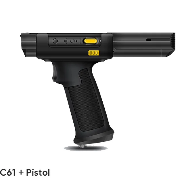 4 Inch Pda Long Range Rugged Handheld UHF Rfid Reader Barcode Scanner Android 11 4G Wifi Portable Battery Pda For Supermarket