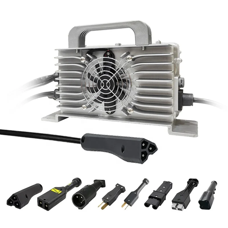 48V Portable Li-ion Motorcycle Battery 12V 100AH Car Batteryonboard 42V 20 to 30A Charger