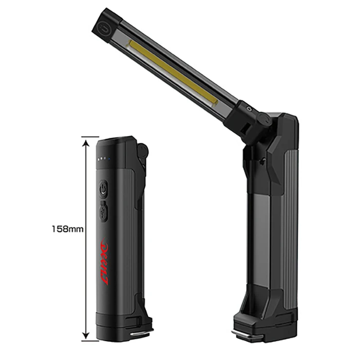 Cob Super Bright Magnetic Outdoor Led Work -DEEN.J Rechargeable Multi-use Folding Light