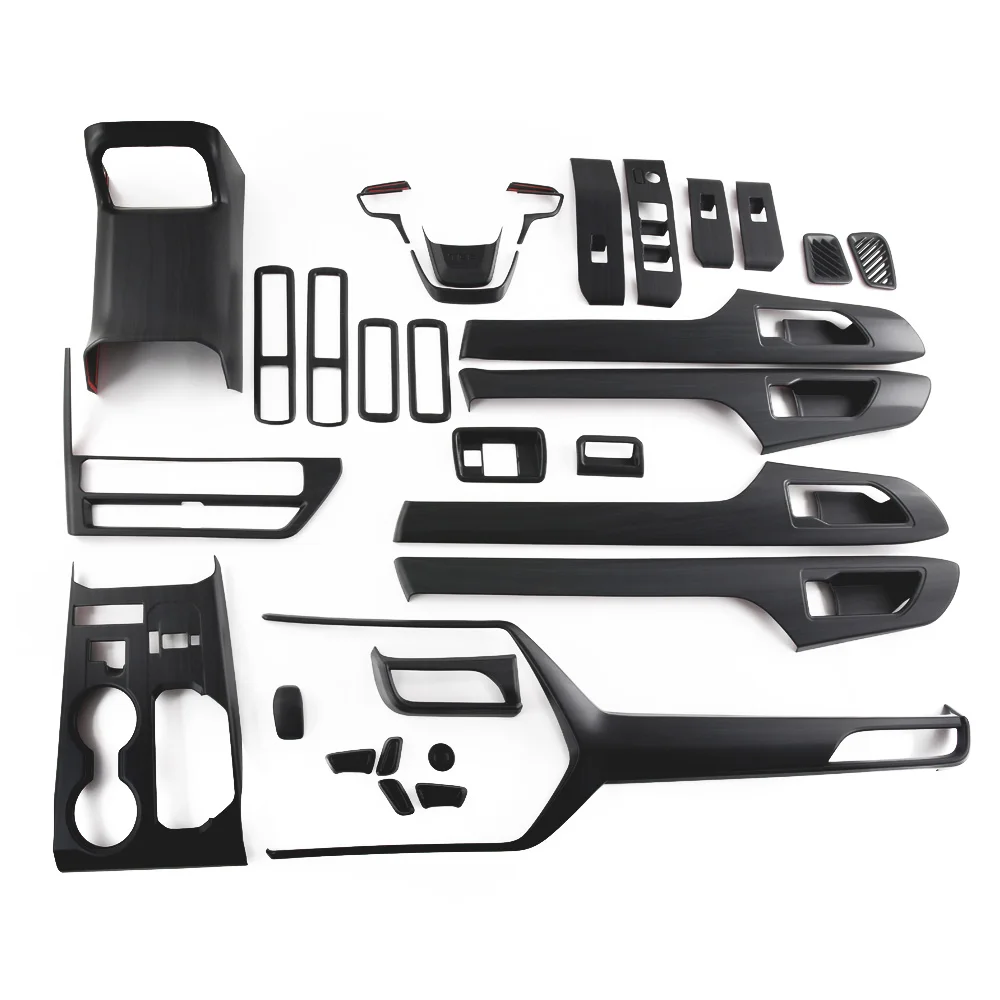 Gear Box Cover Highlander Interior Gear Shift Box Panel Decoration Exterior Accessories Gear Box Cover For 2022 Highlander