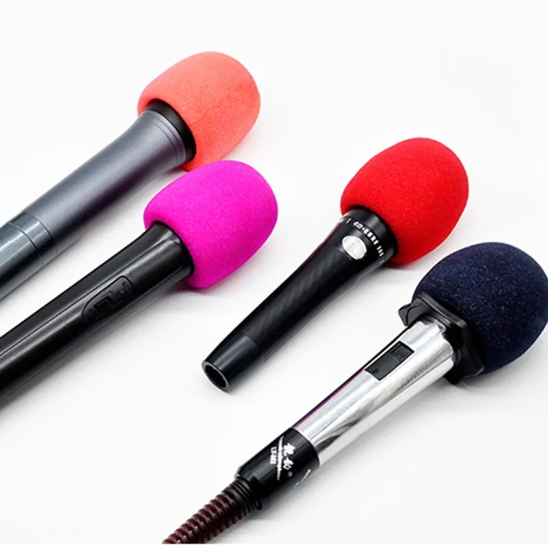 Microphone Covers Foam - Multicolor Sponge Foam Microphone Windscreen Cover, for Most Microphone