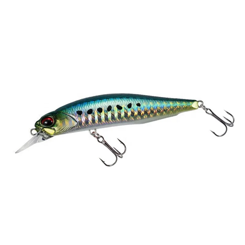Top Seller Bionic Suspend Minnow Bait 63mm Hard Freshwater Seabass Jerkbait Minnow Fishing Lure