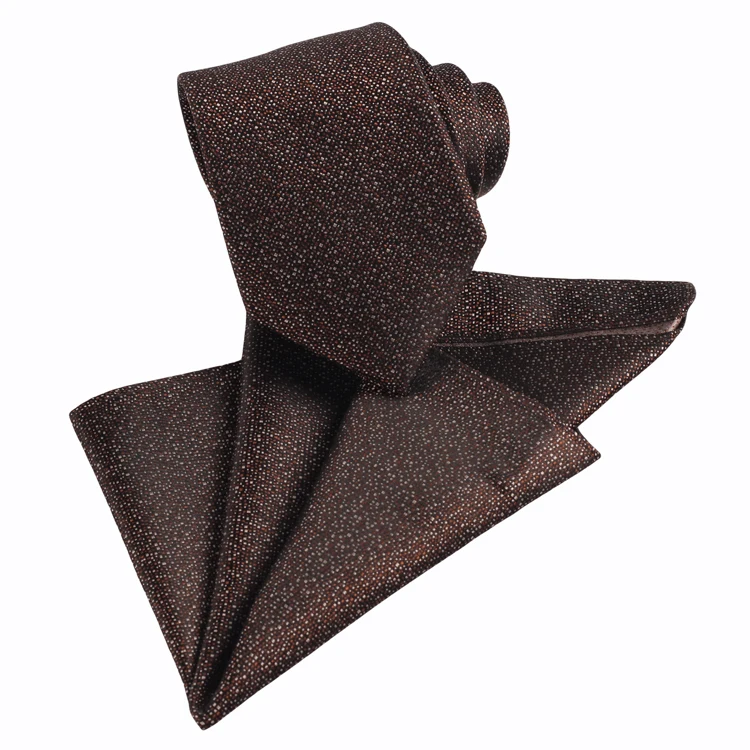 Top Seller Products Wholesale/Custom Jacquard Silk Neckties And Pocket Square Sets Accessories For Mens For Party Silk Ties