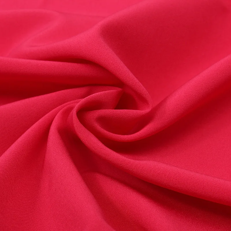 100D+40D 130g polyester fabric for  Skin-friendly comfort 95 Polyester 5 Spandex Jacket school uniform overalls fabric