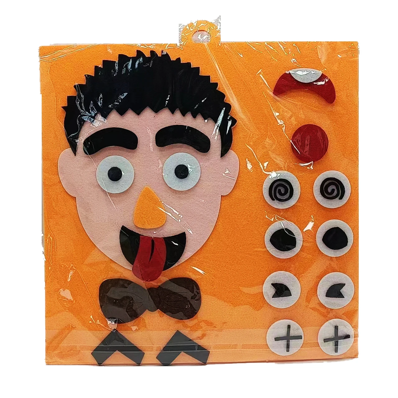 Preschool Learning Sensory Autism Toys Social Emotional Learning Activities Felt Busy Board With 2 Face Boards 9 Emotion Cards