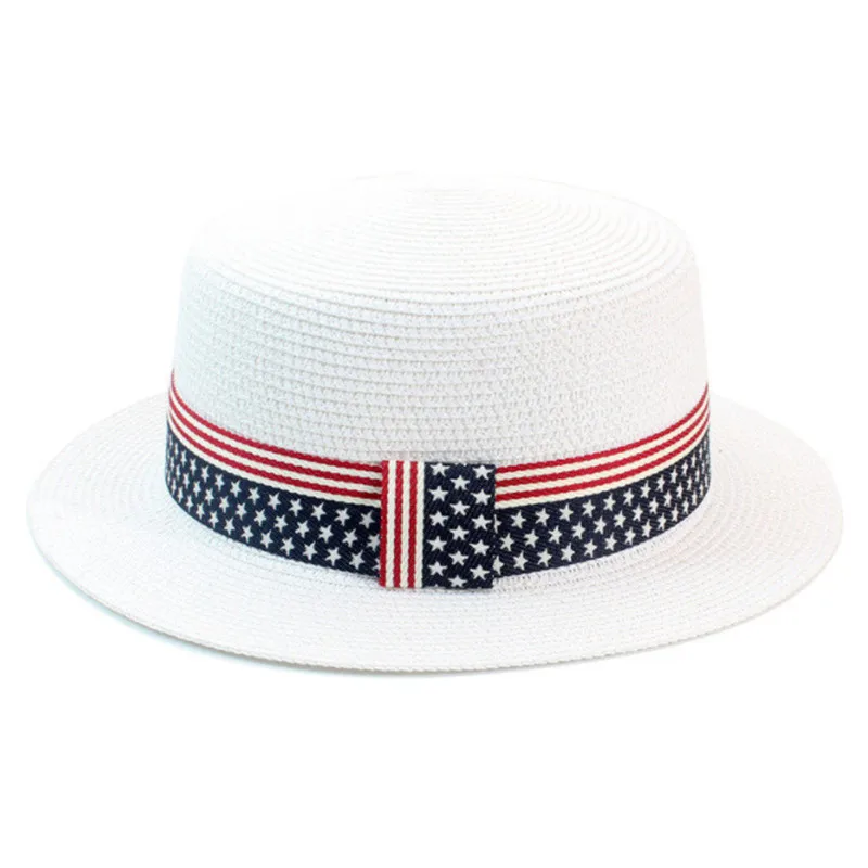 
New Style Women Summer 100% Paper Boater Straw Wholesale Hat 