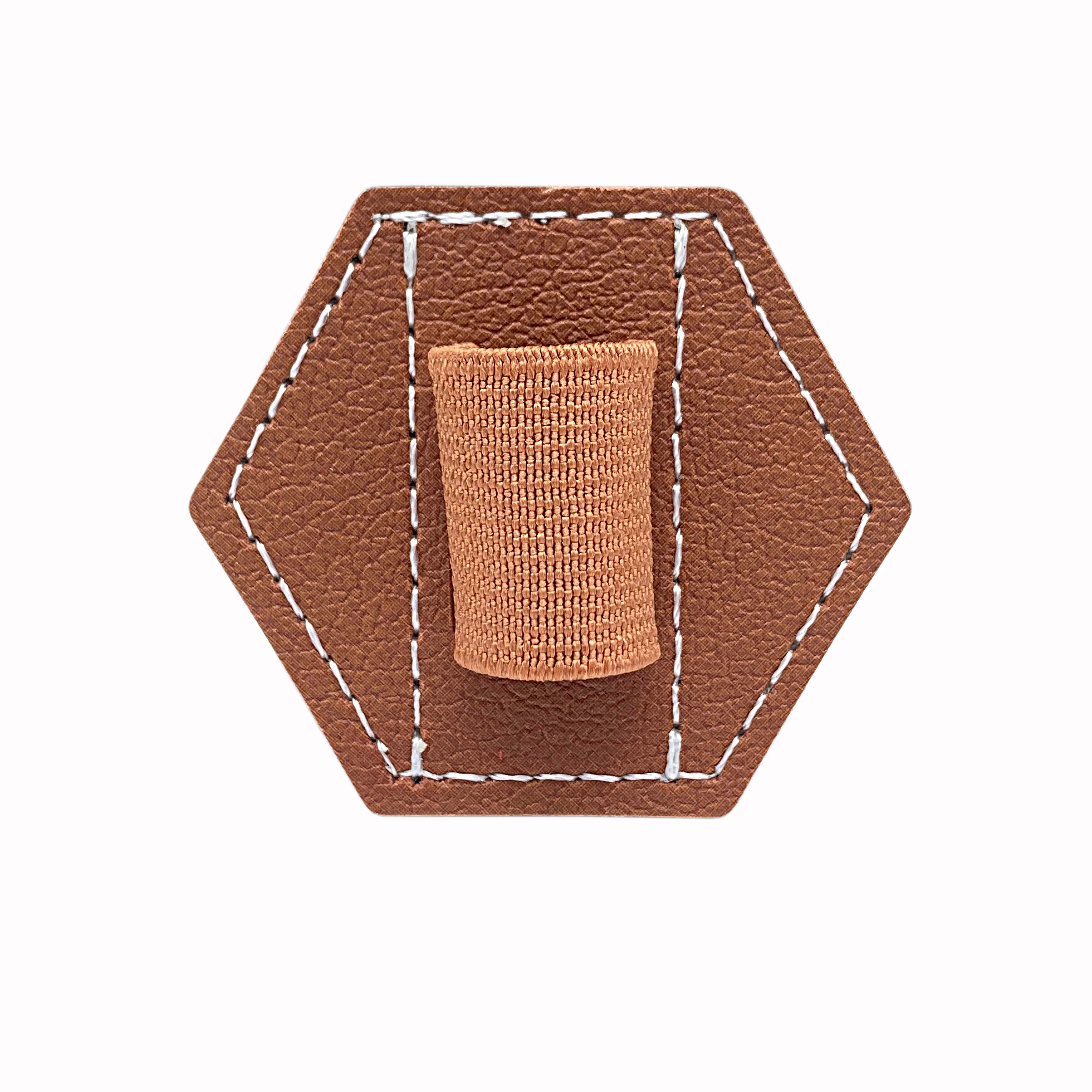 Wholesale Leather Pen Loop Stick-on Pencil Holder Self-Adhesive Pencil Holder Elastic Pen Holder for Notebooks