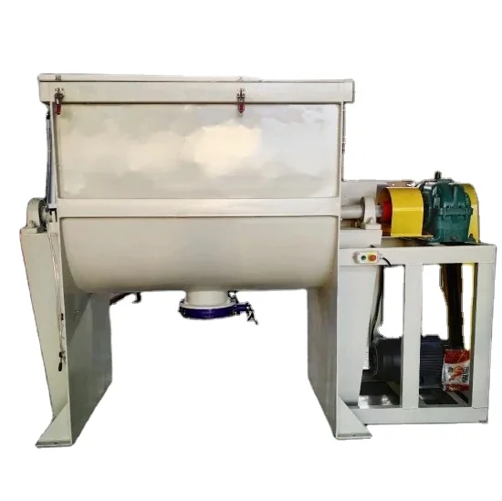 factory price 50kg laundry detergent washing powder ribbon blender mixing machine equipment